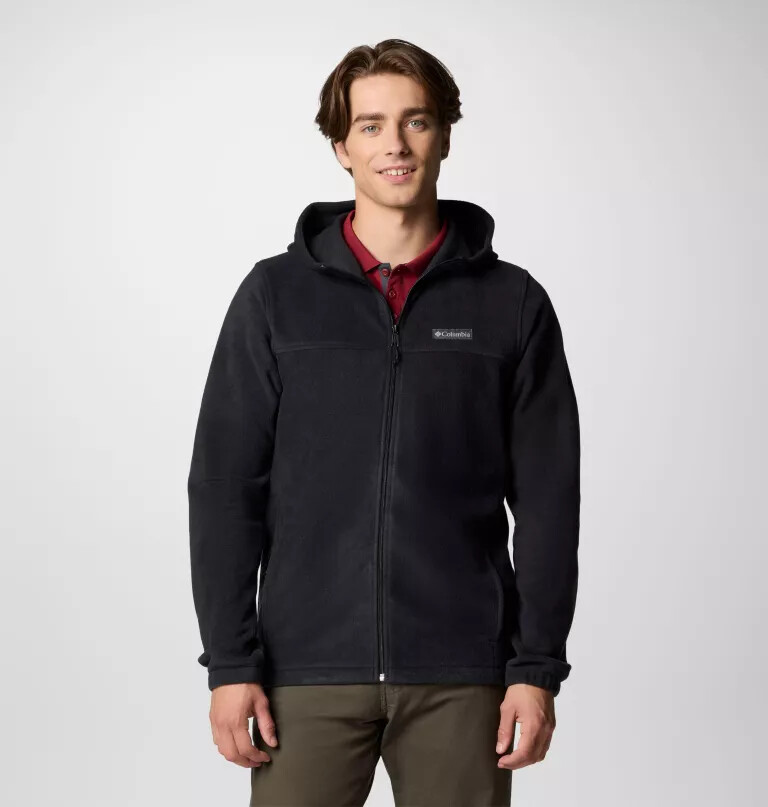 steens mountain fleece-kapuzenjacke für herren mit durchgehendem reißverschluss