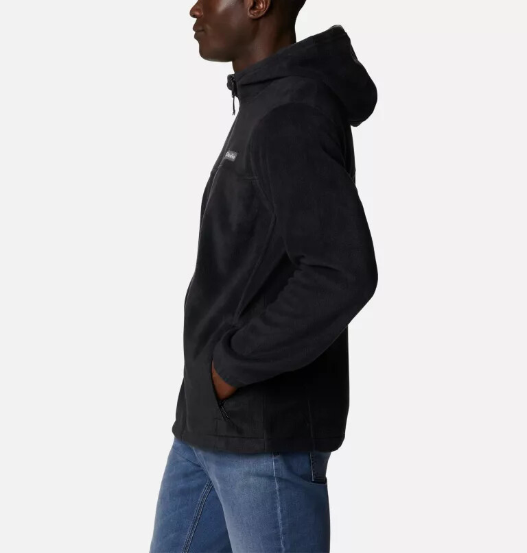 steens mountain fleece-kapuzenjacke für herren mit durchgehendem reißverschluss