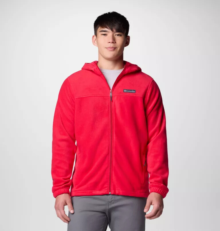steens mountain fleece-kapuzenjacke für herren mit durchgehendem reißverschluss