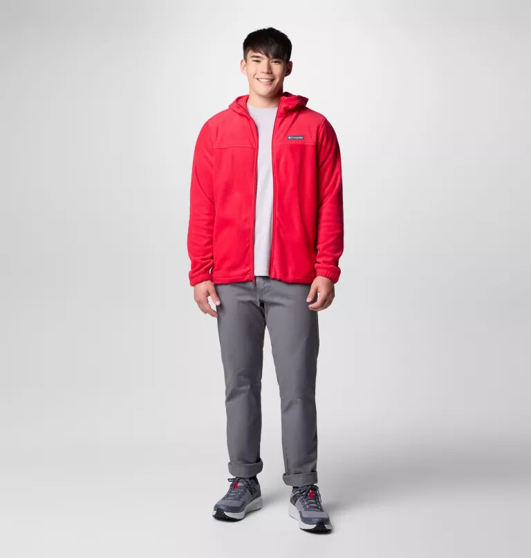 steens mountain fleece-kapuzenjacke für herren mit durchgehendem reißverschluss