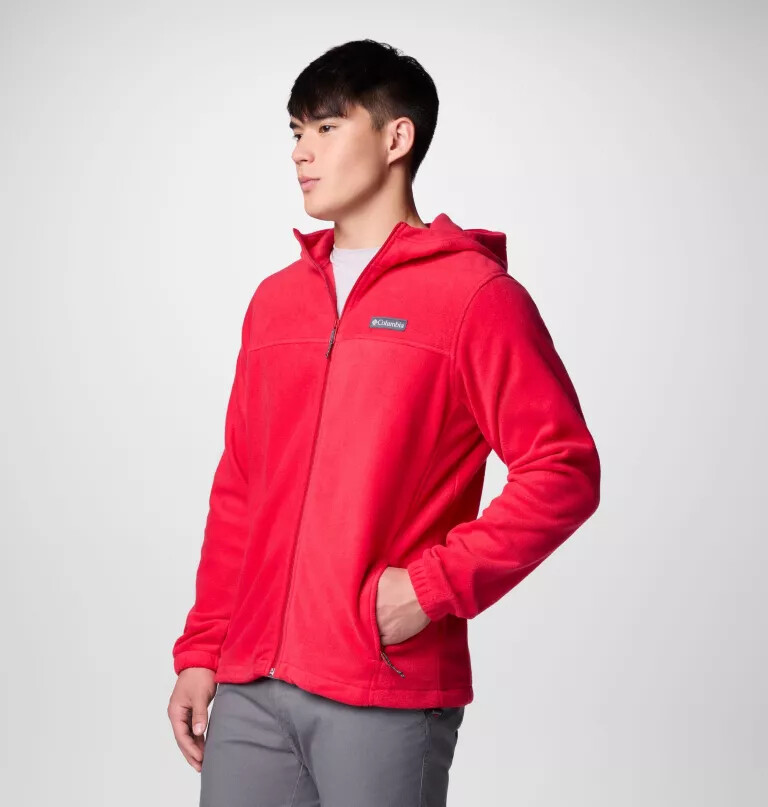 steens mountain fleece-kapuzenjacke für herren mit durchgehendem reißverschluss