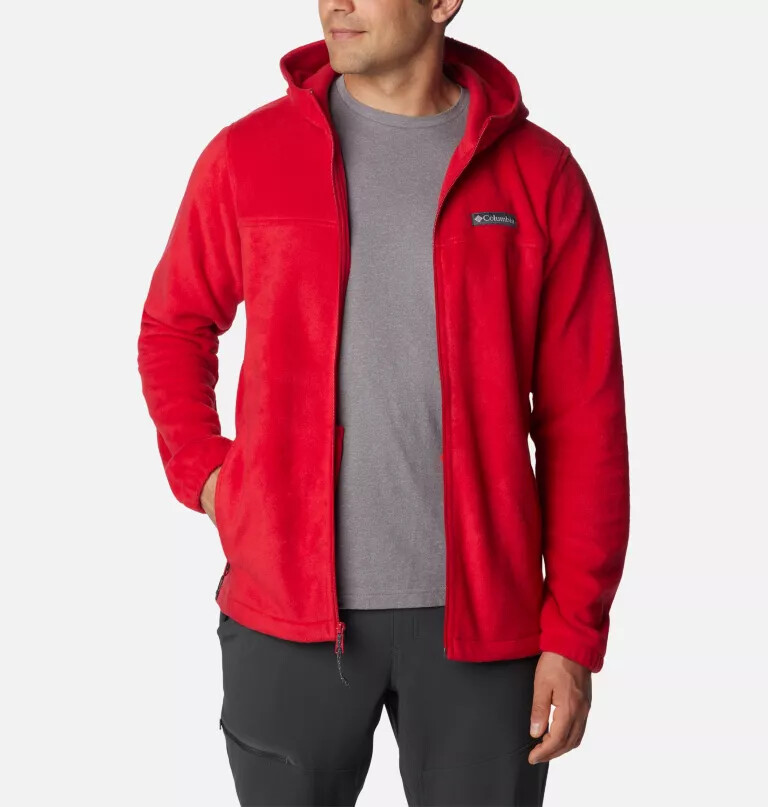 steens mountain fleece-kapuzenjacke für herren mit durchgehendem reißverschluss