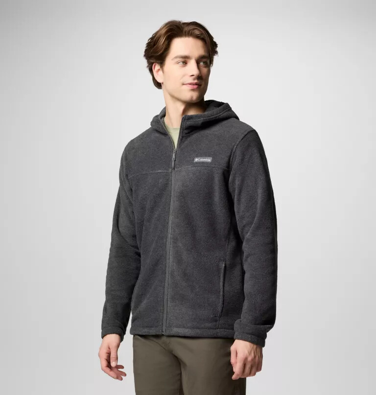 steens mountain fleece-kapuzenjacke für herren mit durchgehendem reißverschluss