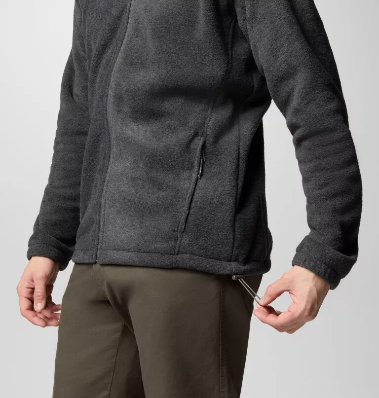 steens mountain fleece-kapuzenjacke für herren mit durchgehendem reißverschluss