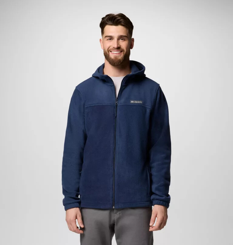 steens mountain fleece-kapuzenjacke für herren mit durchgehendem reißverschluss