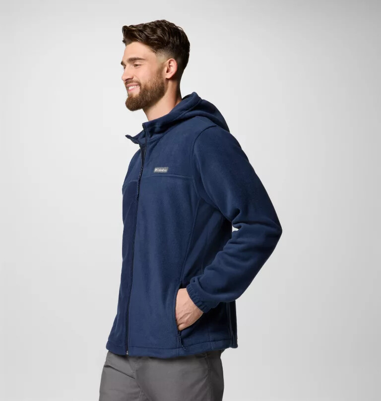 steens mountain fleece-kapuzenjacke für herren mit durchgehendem reißverschluss