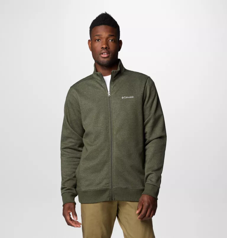 hart mountain herren-jacke mit durchgehendem reißverschluss