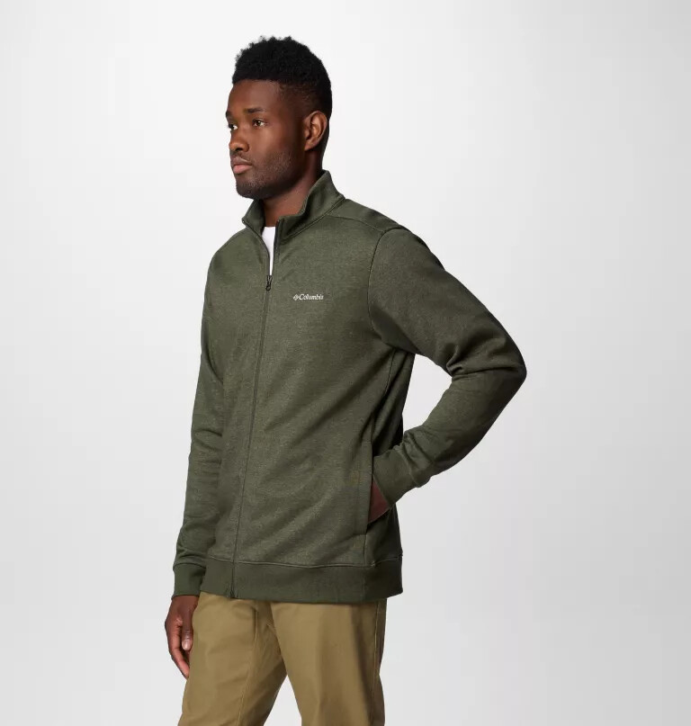 hart mountain herren-jacke mit durchgehendem reißverschluss