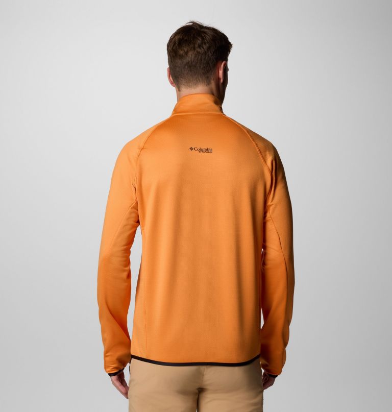 triple canyon grid fleece ii herrenjacke mit durchgehendem reißverschluss