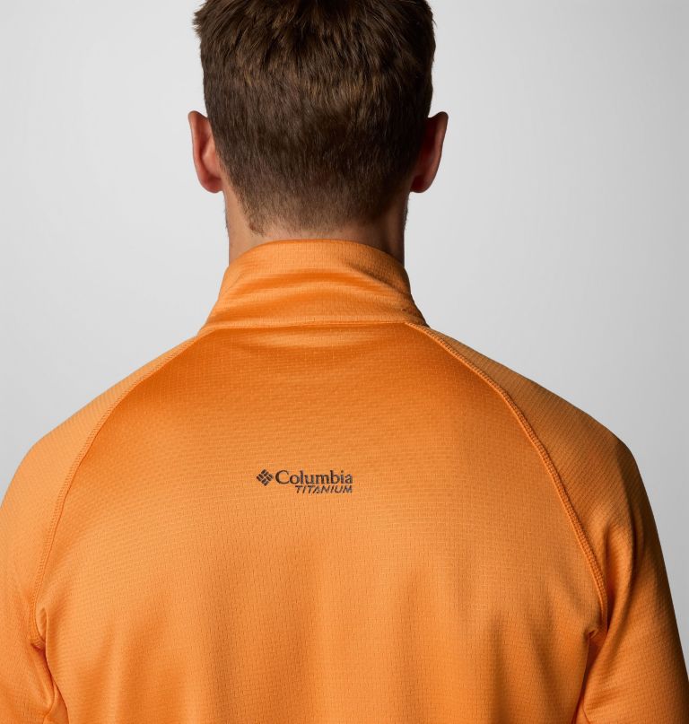 triple canyon grid fleece ii herrenjacke mit durchgehendem reißverschluss
