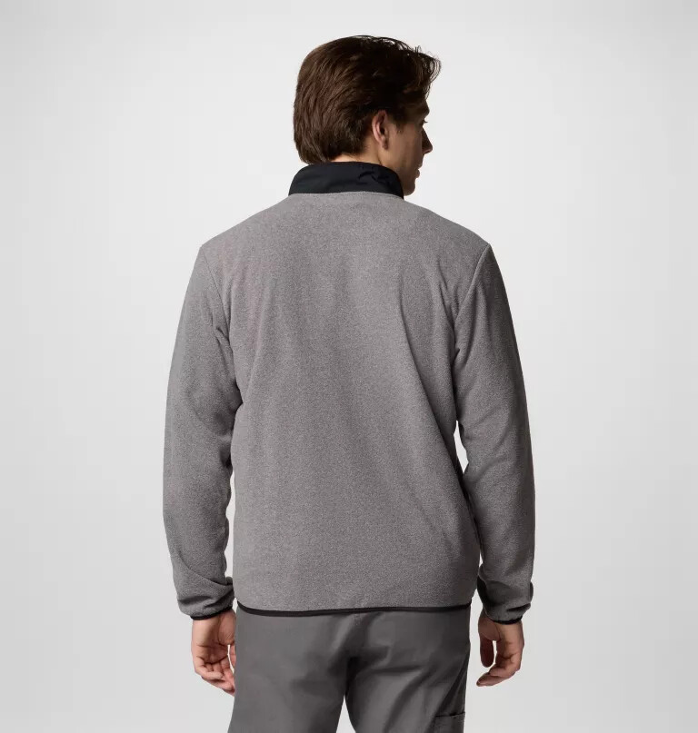 sequoia grove fleecejacke für herren mit durchgehendem reißverschluss