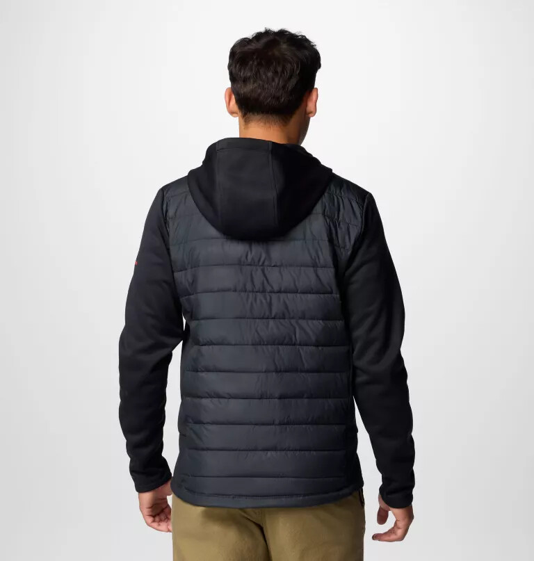 collegiate out-shield hybrid-hoodie für herren – georgia