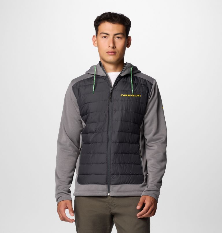 herren collegiate out-shield hybrid-hoodie – oregon