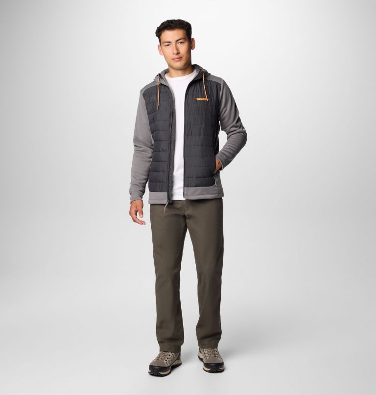 herren collegiate out-shield hybrid-hoodie – tennessee