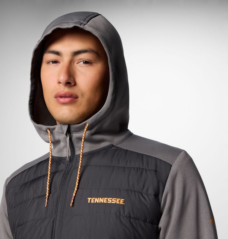 herren collegiate out-shield hybrid-hoodie – tennessee