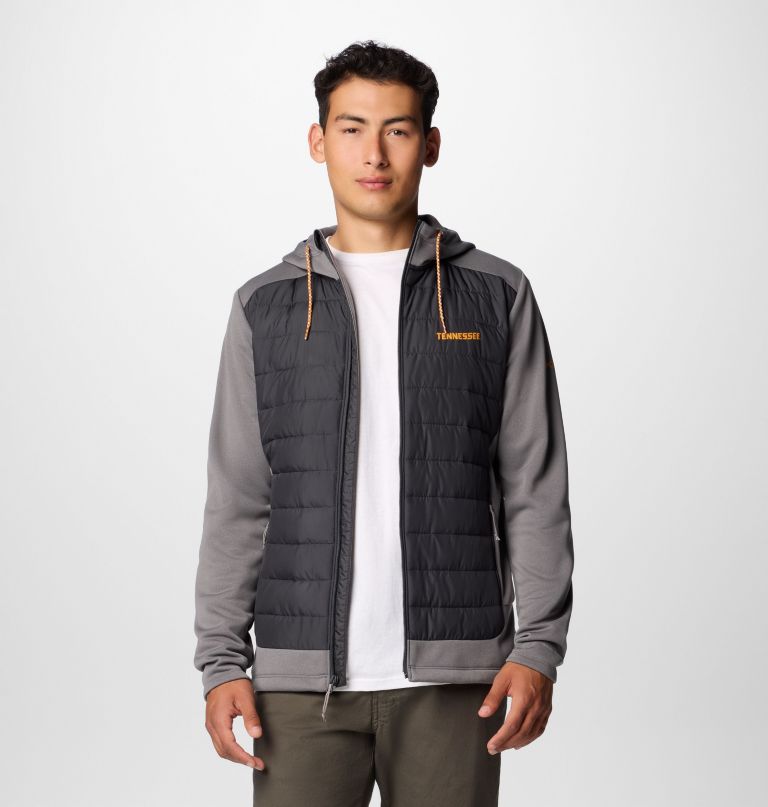 herren collegiate out-shield hybrid-hoodie – tennessee