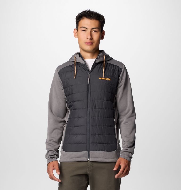 herren collegiate out-shield hybrid-hoodie – tennessee