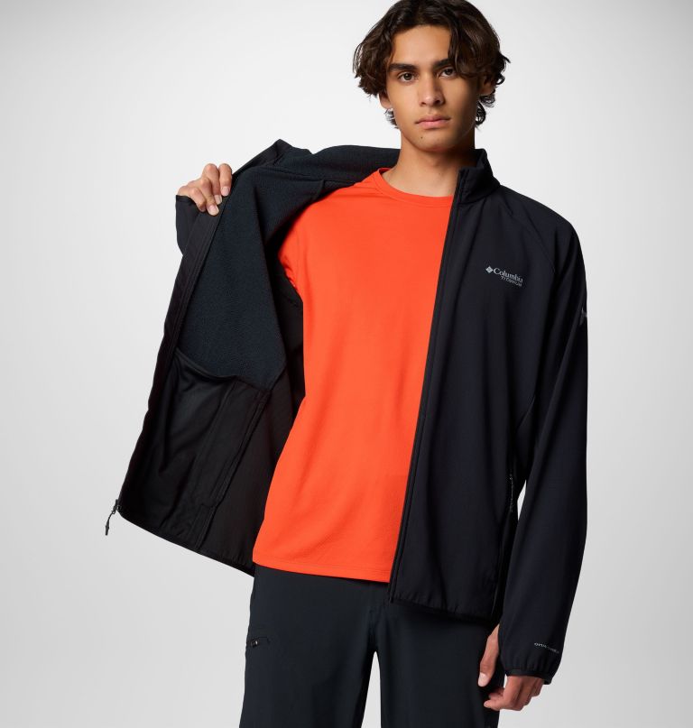 spectre ridge ii tech fleece-jacke für herren mit durchgehendem reißverschluss