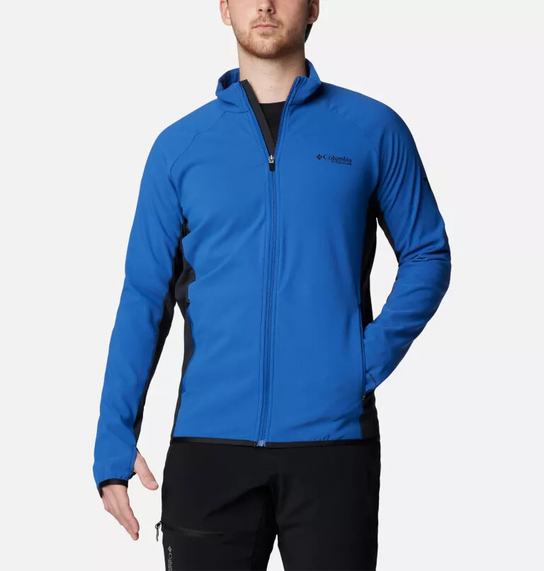 spectre ridge ii tech fleece-jacke für herren mit durchgehendem reißverschluss