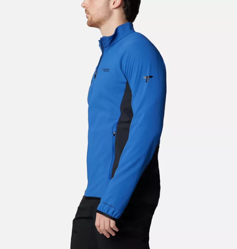 spectre ridge ii tech fleece-jacke für herren mit durchgehendem reißverschluss