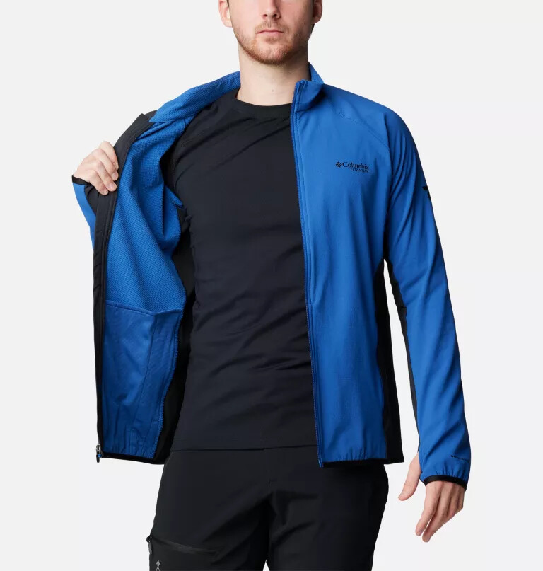 spectre ridge ii tech fleece-jacke für herren mit durchgehendem reißverschluss