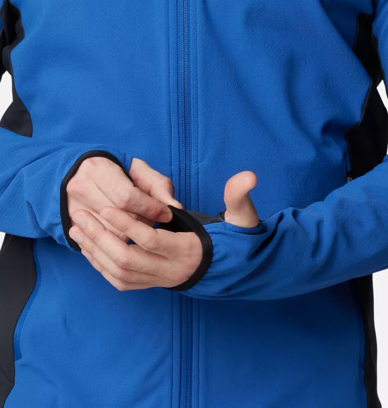 spectre ridge ii tech fleece-jacke für herren mit durchgehendem reißverschluss