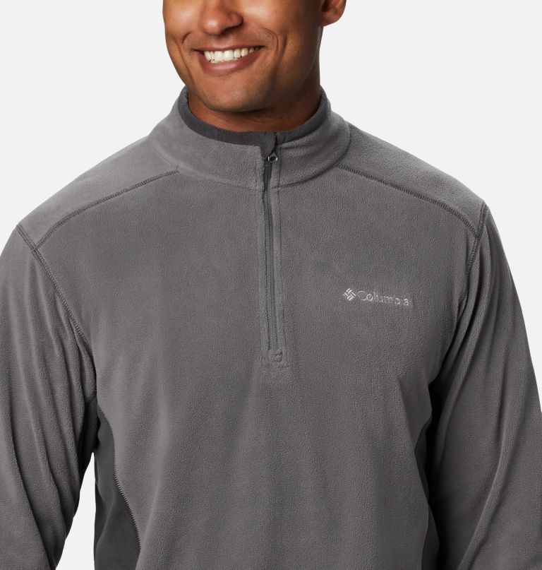 klamath range ii fleece-pullover für herren mit halbem reißverschluss