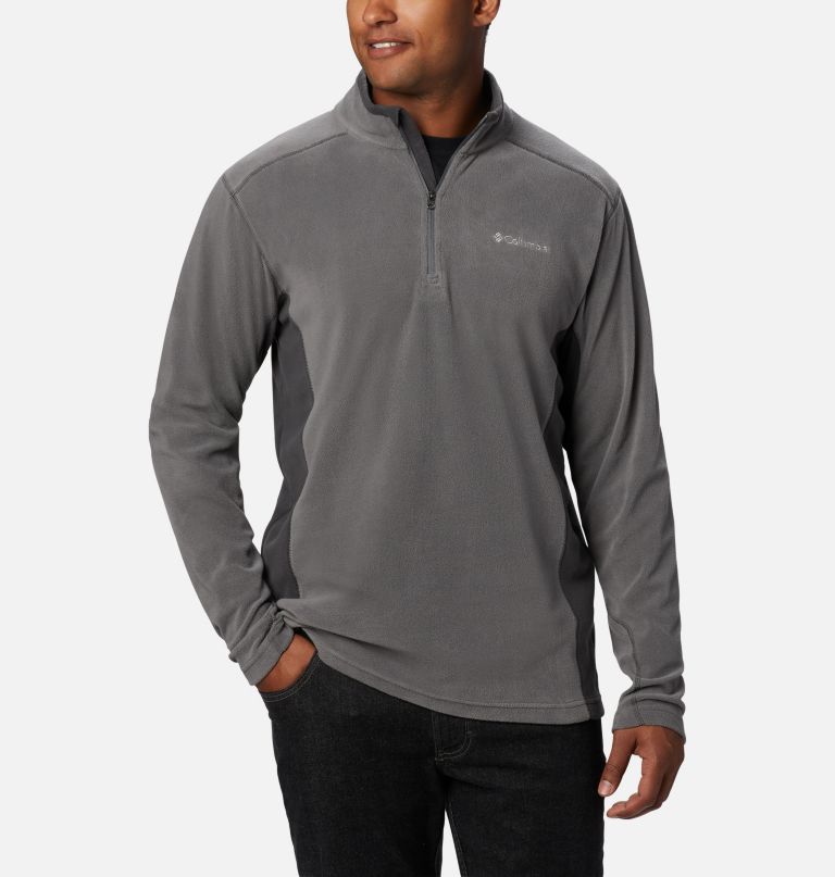 klamath range ii fleece-pullover für herren mit halbem reißverschluss