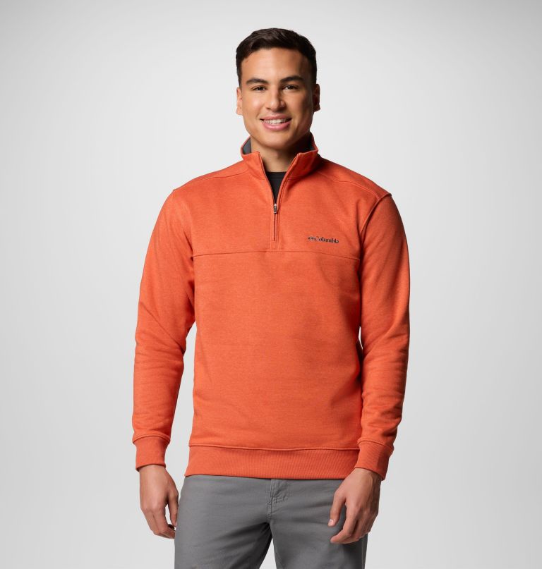 hart mountain ii herren-sweatshirt mit halbem reißverschluss