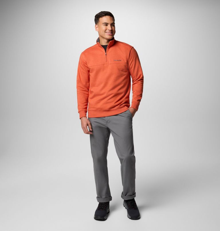 hart mountain ii herren-sweatshirt mit halbem reißverschluss