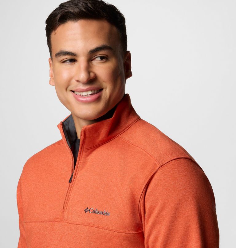 hart mountain ii herren-sweatshirt mit halbem reißverschluss