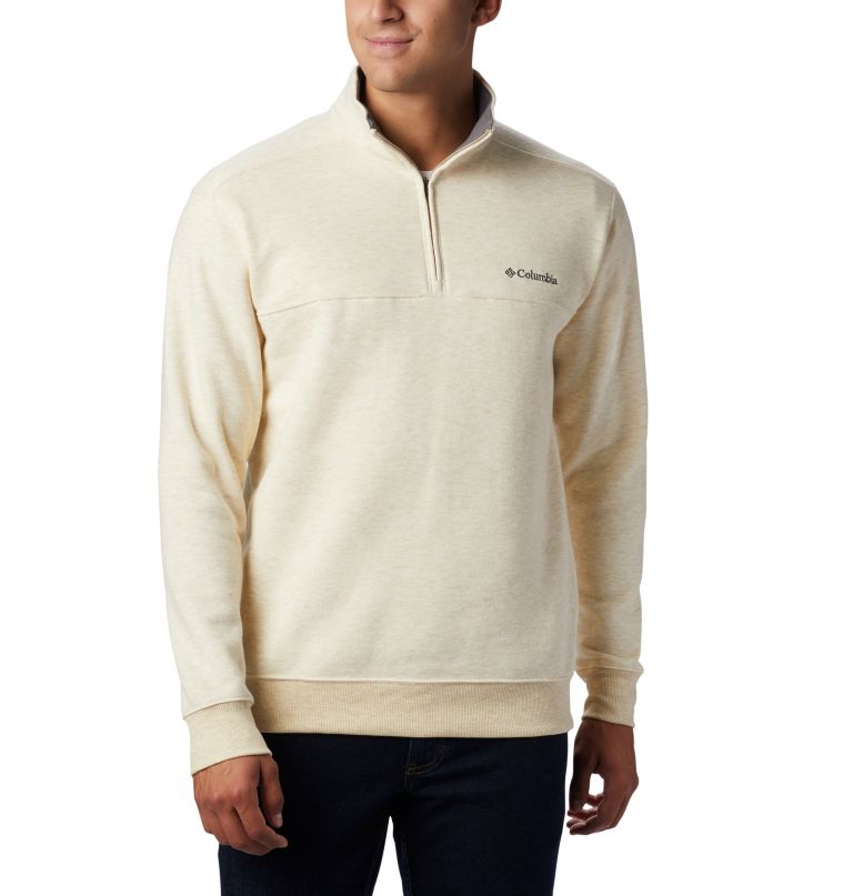 hart mountain ii herren-sweatshirt mit halbem reißverschluss