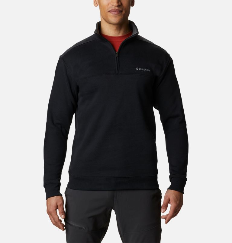 hart mountain ii herren-sweatshirt mit halbem reißverschluss