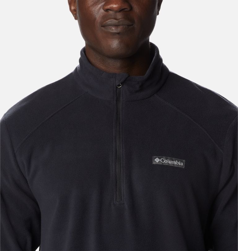lake aloha fleece-pullover für herren mit halbem reißverschluss