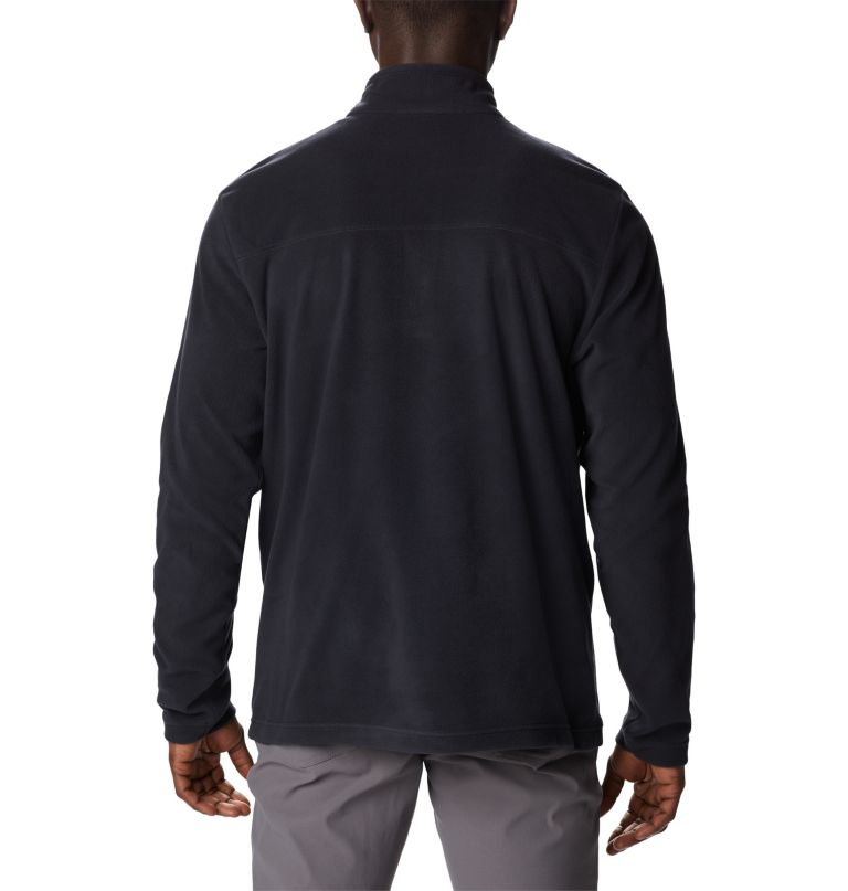 lake aloha fleece-pullover mit halbem reißverschluss für herren – lang