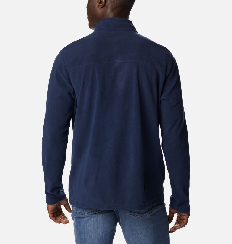 lake aloha fleece-pullover mit halbem reißverschluss für herren – lang