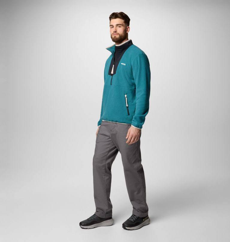 sequoia grove fleecejacke für herren mit halbem reißverschluss