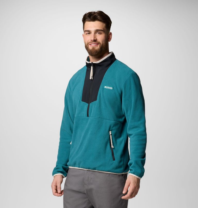 sequoia grove fleecejacke für herren mit halbem reißverschluss