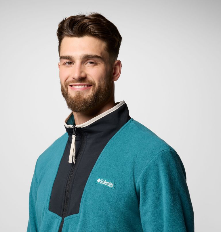 sequoia grove fleecejacke für herren mit halbem reißverschluss