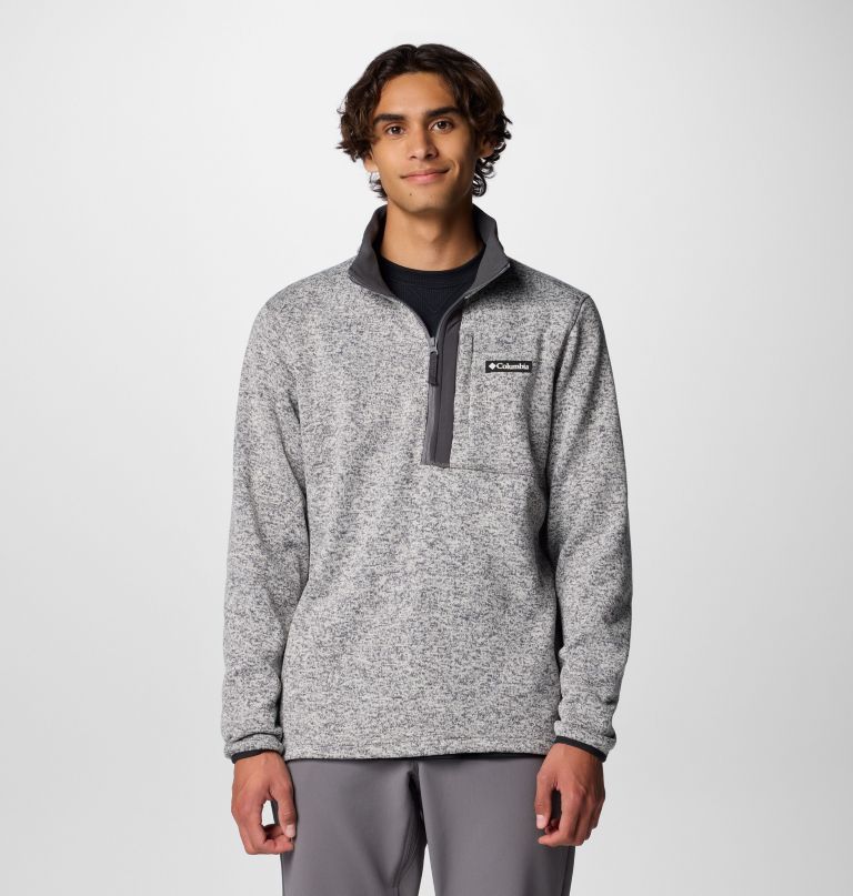 herren sweater weather pullover mit halbem reißverschluss