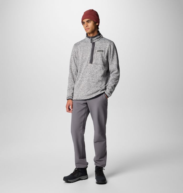 herren sweater weather pullover mit halbem reißverschluss