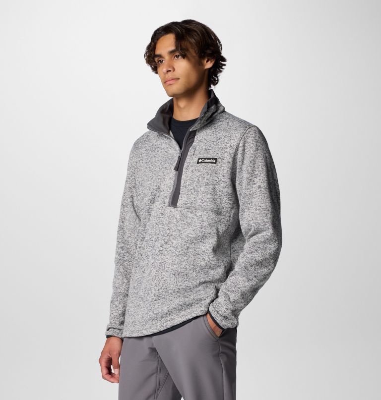 herren sweater weather pullover mit halbem reißverschluss
