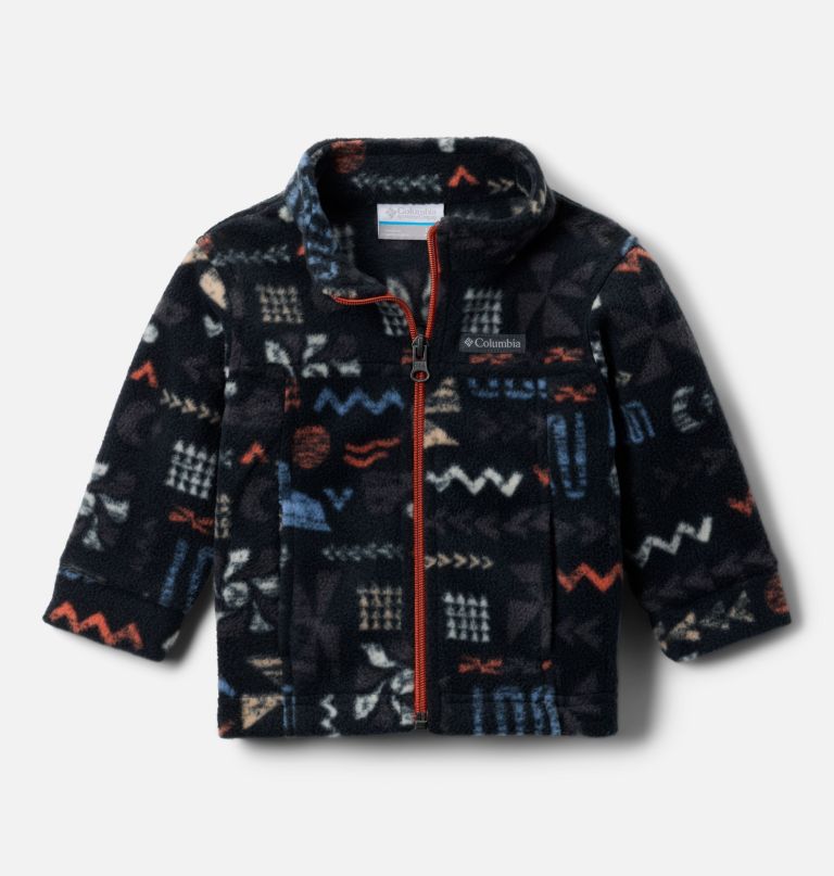 zing iii fleecejacke mit aufdruck für jungen babygröße