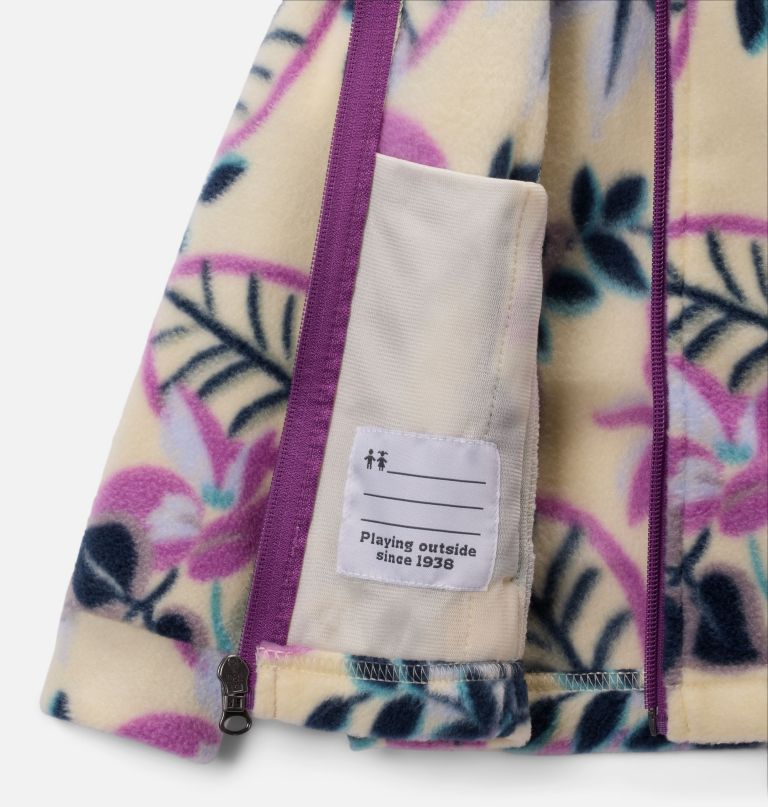 benton springs ii fleecejacke mit aufdruck für mädchen im kleinkindalter