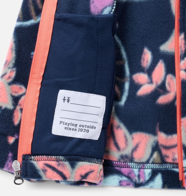 benton springs ii fleecejacke mit aufdruck für mädchen im kleinkindalter