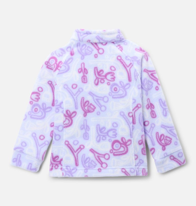 benton springs ii fleecejacke mit aufdruck für mädchen im kleinkindalter
