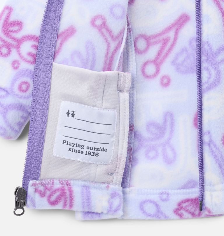 benton springs ii fleecejacke für mädchen babygröße mit print