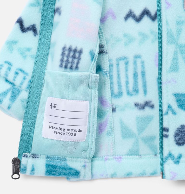 benton springs ii fleecejacke für mädchen babygröße mit print