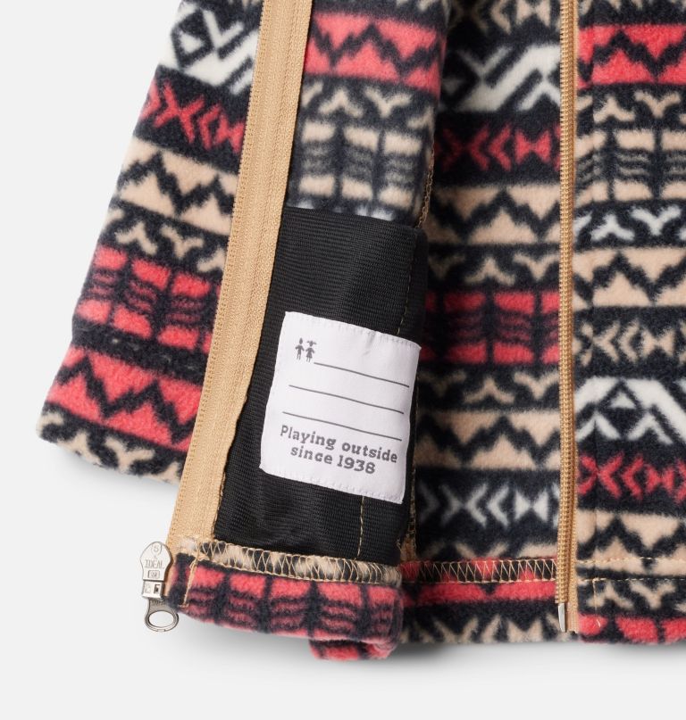 benton springs ii fleecejacke für mädchen babygröße mit print