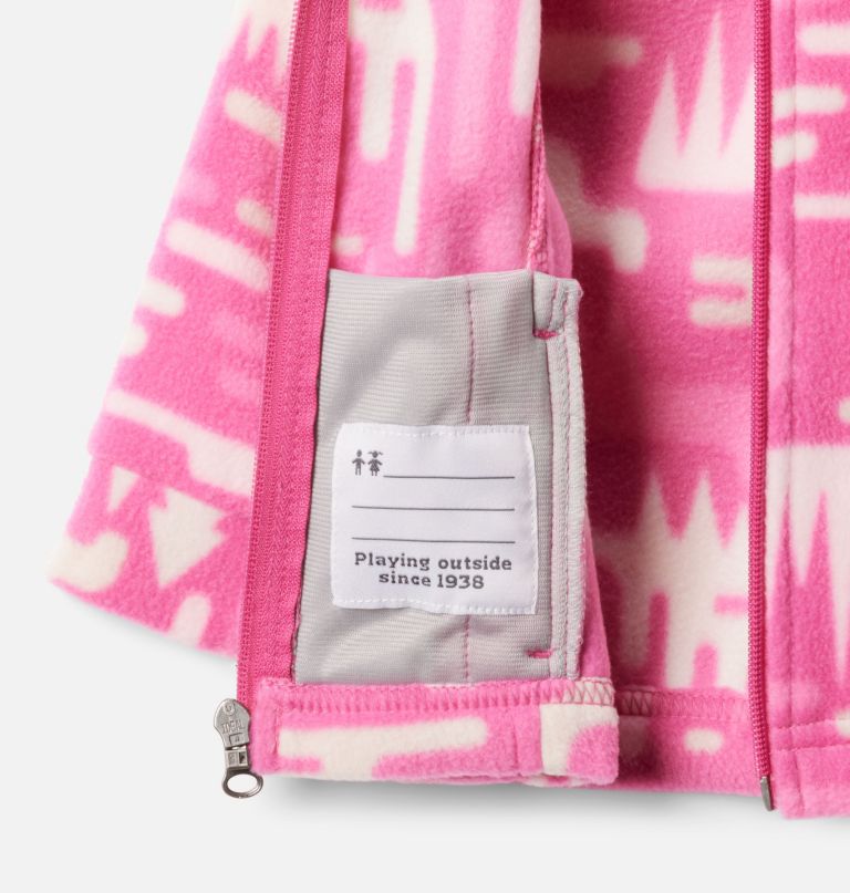 benton springs ii fleecejacke für mädchen babygröße mit print